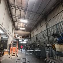 1.5 Storey Detached Light Industry Factory @ Permatang Tinggi for Sale