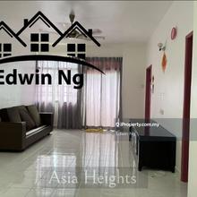Asia Heights Middle Floor Unit, Partially Furnished, Good Condition