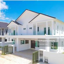Freehold Botani Ipoh fencing guarded new double storey semi d for sale