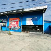 Main road Detached warehouse / factory for rent at jalan lahat ipoh