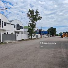 Senai Idaman Unblock View Corner Lot 1.5 Storey Semi D Factory