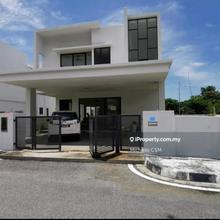 Balik pulau bungalow corner lot for rent with big compound 