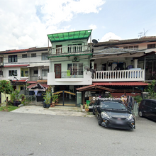 Taman Dagang 3 Storey Basic House, 350m to LRT Ampang