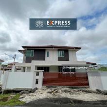 Double Storey Semi Detached House at Jalan Sze chuan 2, Miri (Corner)