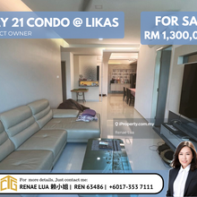Sale seaview condo at Bay 21 condo at likas sabah, well maintained
