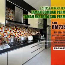 Renovated 2 Storey Terrace Taman Gombak Permai, Selayang Batu Caves