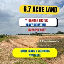 6.7-Acre Bandar Enstek Industrial Land for Sale