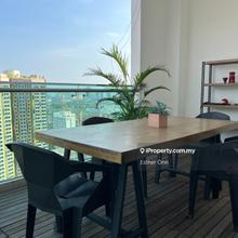 High-floor corner unit with private garden foyer (only 1 per floor)