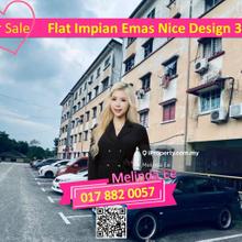 Johor Bahru Flat Impian Emas Nice Design 3bed Rm500 Can Buy