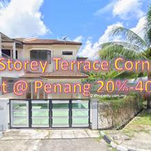 2 Storey Terrace Corner Lot @ Penang