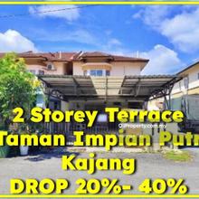 Below Market 135k 2 Storey Terrace @ Taman Impian Putra, Kajang
