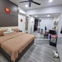 Anggun 1, 2-stys Semi-D Cluster Corner Fully Reno & Extended, Rawang