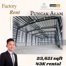 Facing Main Road! New Factory For Rent @ Puncak Alam!