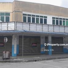 Ipoh Pengkalan station 18 big double storey corner shop for sale 