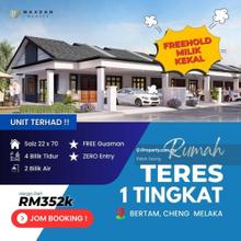 Freehold 1 Storey with Zero Downpayment