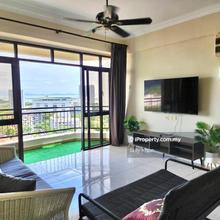 Midlands Condo Fully Furnished Seaview Unit Rent At Georgetown P.Tikus