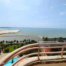 Fully Furnished Ocean Palm 3 Rooms Klebang Seaview Covered Parkin