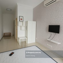 Studio Fully With Balcony Nearby Mrt Taman Pertaman walk distance 2min