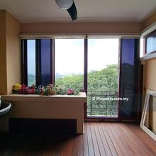 Balcony facing nice greenery trees top view!