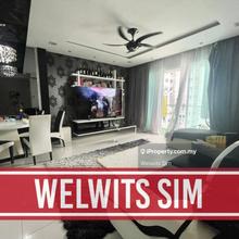 Vertiq Condo 1044sf Mid Floor Seaview 2 Carparks E-Gate Penang Bridge