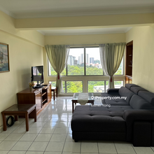 Fully furnished corner unit mid floor is available for sale now !