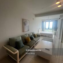 Fully furniture mid floor service apartment at elysia park medini