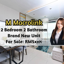 M Macrolink, 2 Bedroom 2 Bathroom, Brand New Unit, Tower A 