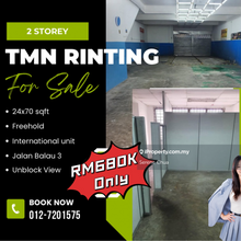2 Storey Shop Lot Taman Rinting Jalan balau 3 below market price
