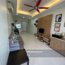 Renovated and well maintained 3 br unit with move in condition
