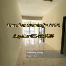 More Than 10 units for Sale in Bayu Apartment. Kindly contact-Angeline