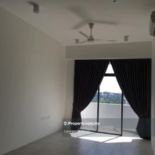 Big size 2 rooms Partly furnish for rent