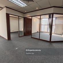 A newly refurbished office in Bangsar.