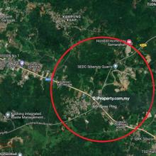 Industrial Land for Sale! Located at 15th Mile, Kuching Serian Road