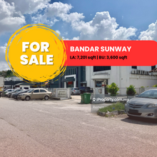 Strategic 1.5 Storey Semi-D Factory For Sale @ Pjs 7, Sunway For Sale