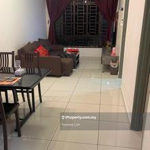 D'summit Residence, Kempas Utama, 2 bedrooms, partial, gng, pool view