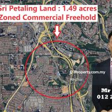 Land for Sale @ Sri Petaling Zoning Commercial Land (Plot Ratio 1:3)