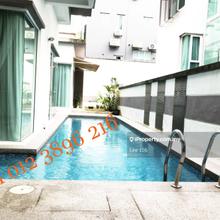 3 sty Semi-D hse with Pool for Rent