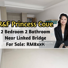 R&F Princess Cove, Brand New, 2 Bed, Near Linked Bridge, High Floor