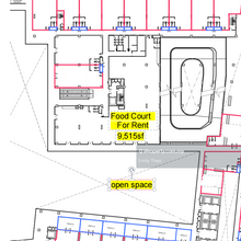 Only for food court  rm1.50/sf