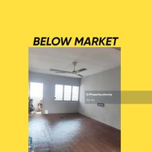 Under bank value! low floor pangsapuri permai for sales! call me now!