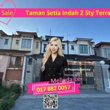 Johor Bahru Taman Setia Indah Fully Furnished 2 Storey Terrace 4bed
