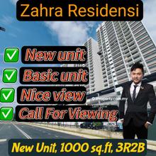 Zahra Residensi, 1000sf, Basic Unit, New Unit