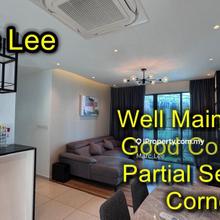 Fully Furnished, Partial Seaview, Nicely Renovated, Corner Unit