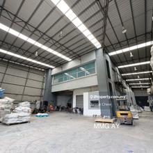 Meru Klang 1.5sty semi d factory freehold extend non flood area sale