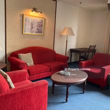 Berjaya times square service residence,1070sf,fully furnished,freehold