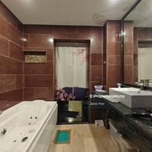 Fully extended Corner apartment and semi renovation seri kembangan