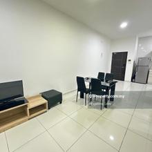 D Summit residence fully furnished and hot area middle floor unit