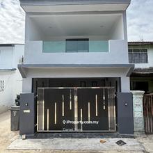 Bndr Permas Jaya Double Storey Terrace House 4bed Fully Renovate Johor
