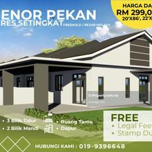 Penor, Pekan - pfs026 Rumah Teres Setingkat