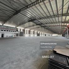 Jeram Brand New Warehouse 4acre 94700sf 1000amp Kuala Selangor